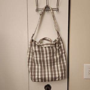 Baggu Duck Bag Dove Plaid, Tote bag